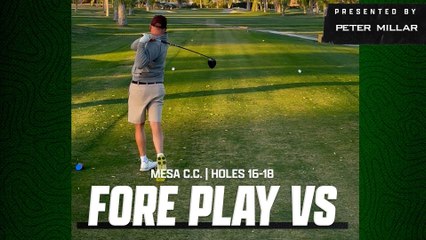 Riggs Vs Mesa C.C., Holes 16-18
