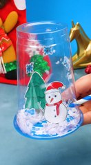 DIY Boule à Neige dans une Tasse ! ☃️🎄 Bricolage de Noël Facile