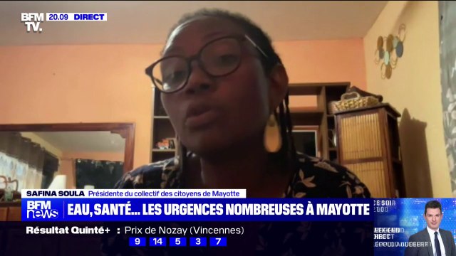 Safina Soula (Collectif des citoyens de Mayotte): L'urgence, c'est la reprise des écoles pour nos enfants
