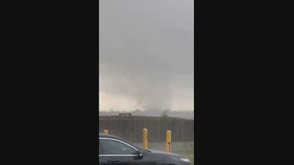 Texas resident captures video of rare December tornado: “This is bananas!”