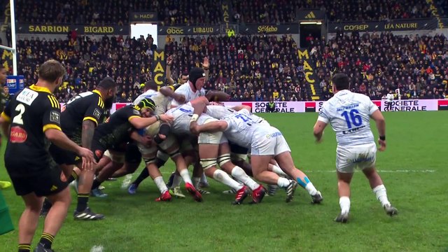 TOP 14 - Essai de pénalité (ASM) - Stade Rochelais - ASM Clermont