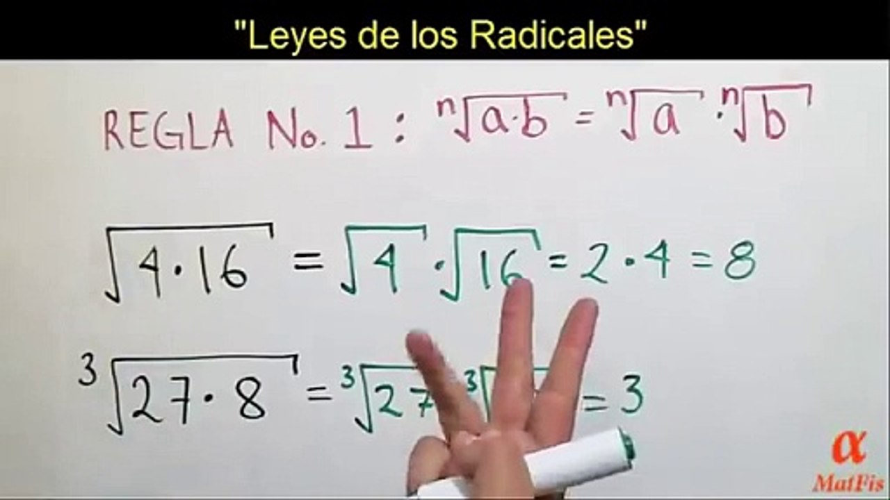 Leyes de los radicales(360P)
