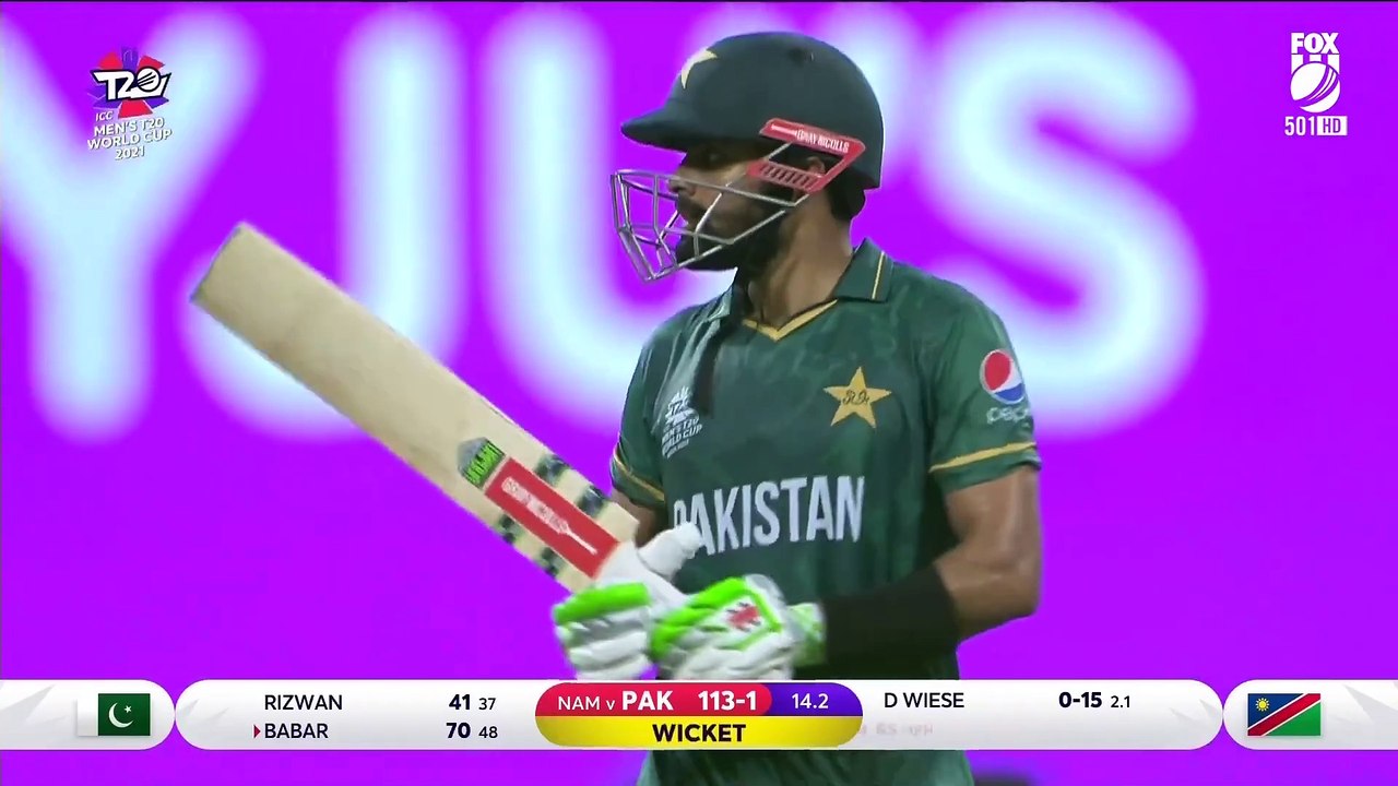 Pakistan vs Namibia 2021 T20 World Cup HD 60fps Extended highlights