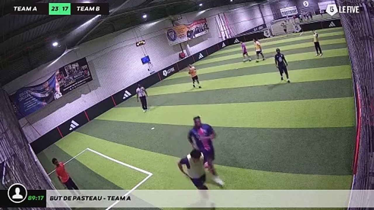 But de Pasteau - Team A