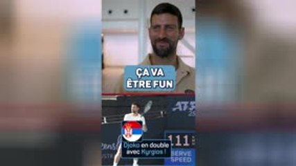 Tennis - Djokovic : "Le double avec Kyrgios ? Ça va être fun !"
