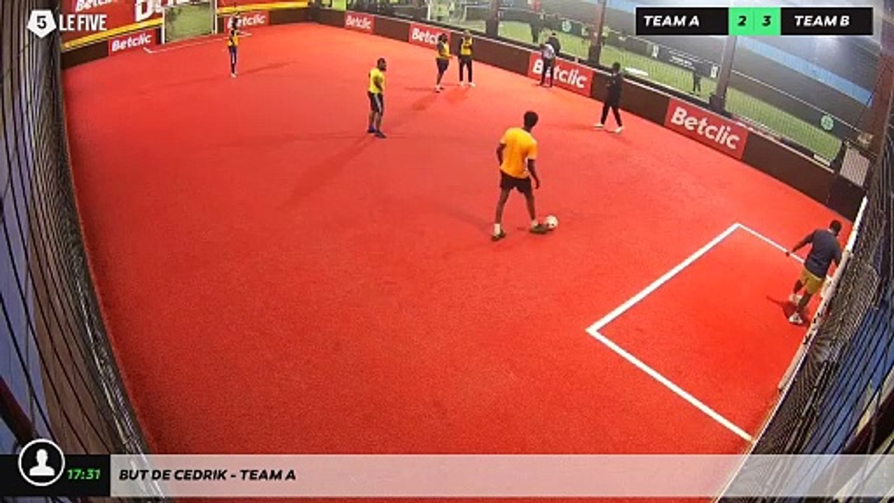 But de Cedrik - Team A