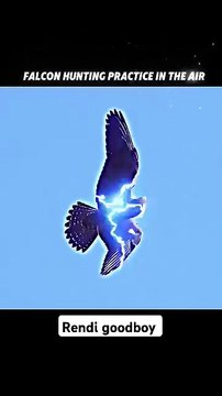 Peregrine Falcon hunting in the air #trending #shorts #animals #peregrinefalcon #falcon #birds