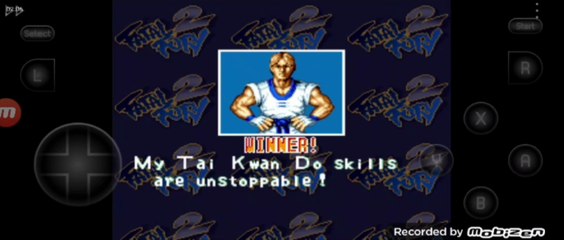 Fatal Fury 2 Kim Kaphwan vs Joe Higashi luta completa