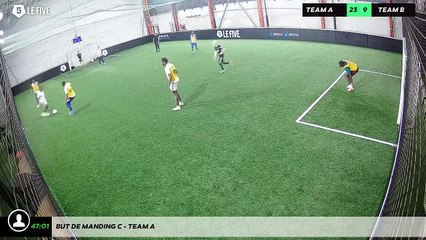 But de Manding C - Team A