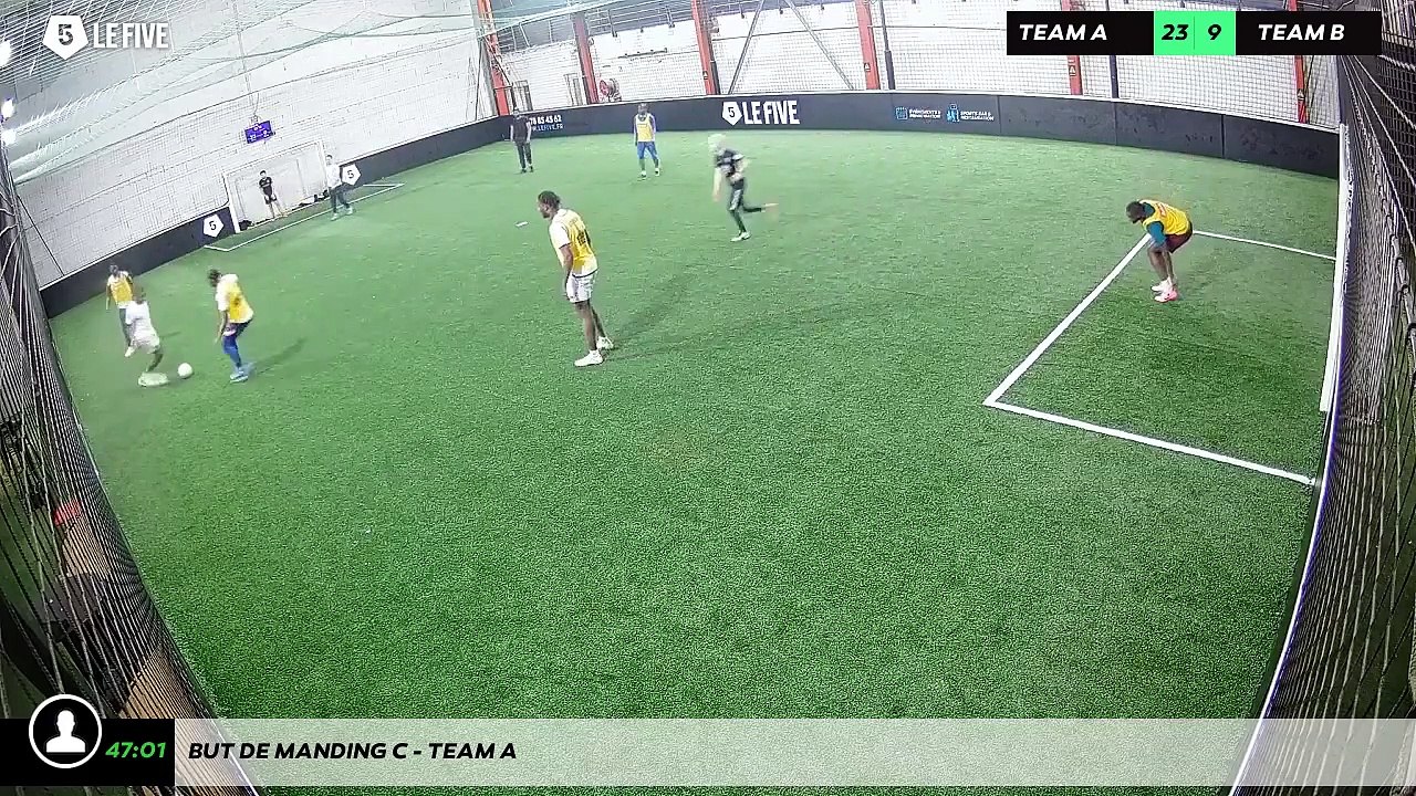 But de Manding C - Team A