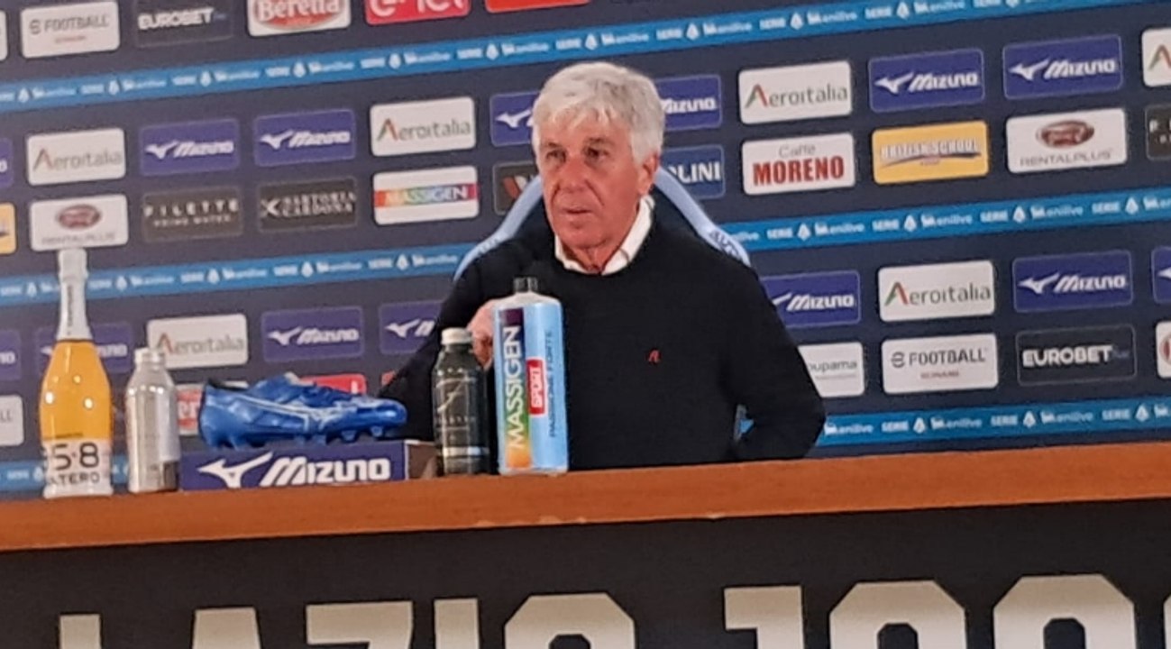 LAZIO-ATALANTA 1-1 - LA CONFERENZA DI GASPERINI
