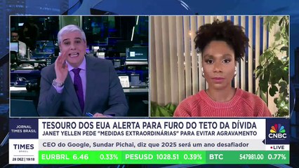 Tesouro dos EUA alerta para risco de furo do teto da dívida