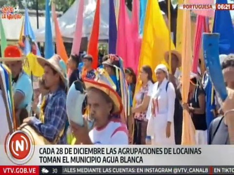 Agrupaciones de Locainas celebraron el Día de los Santos Inocentes en el estado Portuguesa