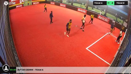 But de Cedrik - Team A