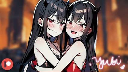 💖 Yandere Succubus Twins ASMR Roleplay | Possessive Cuddles & Heartbeats 💓 | FF4A Immersive Relaxation 🌙✨