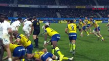 TOP 14 - Essai de Etienne FOURCADE (ASM) - ASM Clermont - Montpellier Hérault Rugby