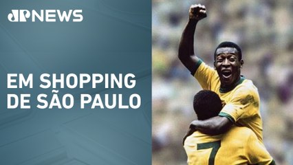 Pelé ganha exposição interativa e emociona fãs