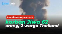 Detik-detik Pesawat Jeju Air Kecelakaan dan Meledak, ada Penumpang Thailand