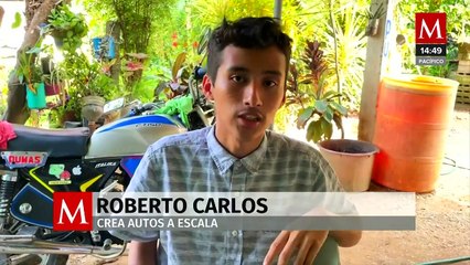 En Veracruz, Roberto Carlos empezó su negocio de autobuses en escala para los coleccionistas