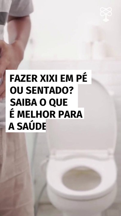Fazer xixi em pé ou sentado? Saiba o que é melhor para a saúde dos ...