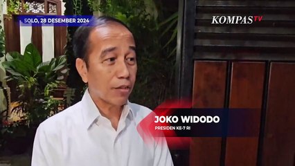 Jokowi Angkat Bicara Soal Polemik Kenaikan PPN 12%: Sudah Diputuskan DPR, Pemerintah Melaksanakan