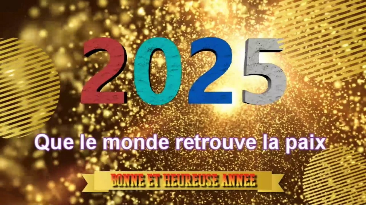 Bonne Année 2025