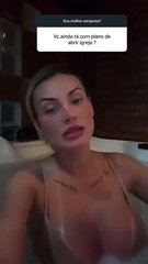 Andressa Urach confirma desejo de abrir igreja em 5 anos