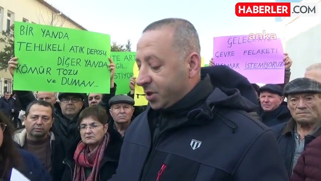 Edirne Geçkinli Köyü Halkı Kömür Ocağı Projesine İtiraz Etti