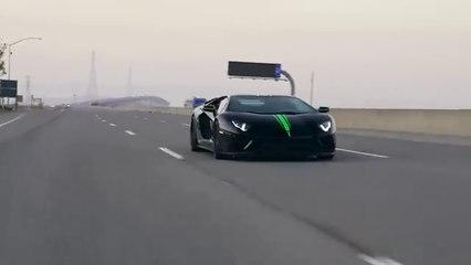 Flame Spitting Aventador S in [4K]
