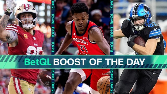 BetQL Boost of the Day: Insights on George Kittle & Sam LaPorta
