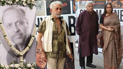 Film Maker Shyam Benegal Prayer Meet Full Video | Bollywood Celeb Emotional Tribute Viral