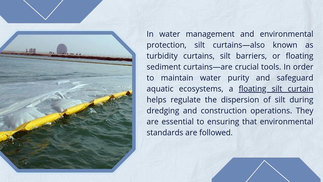 What Are Silt Curtains A Complete Guide to Types and Applications