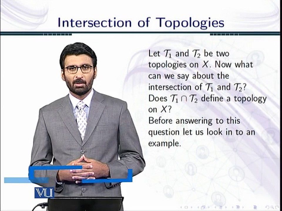 Lecture 14 Intersection of Topologies in Urdu