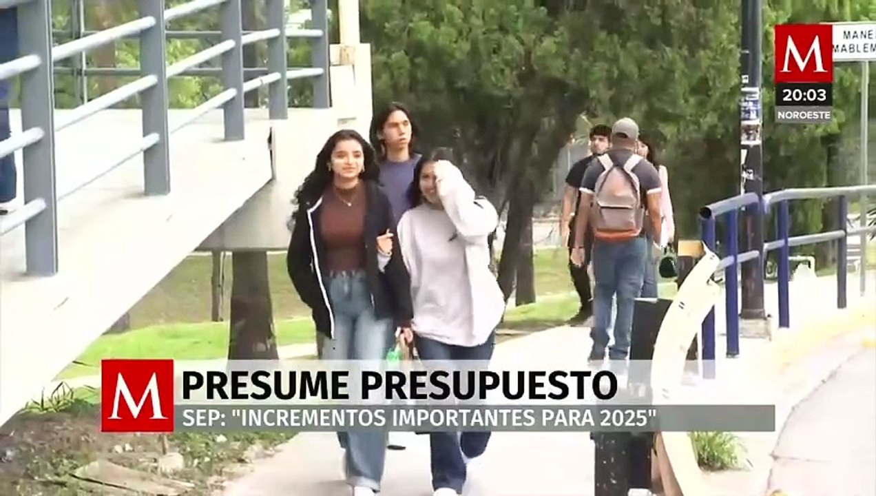 Educación será prioridad en el presupuesto 2025 con becas y rehabilitación escolar