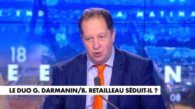 Pour Michel Taube, «le duo Darmanin-Retailleau va faire beaucoup d’ombre à Marine Le Pen»