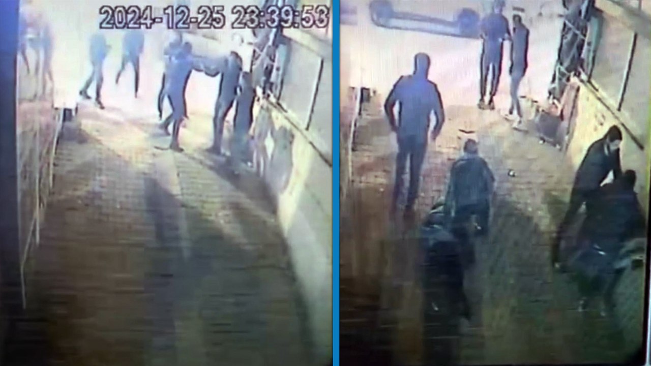 İstanbul’da takip edildiklerini düşünen şüpheliler polise saldırdı; o anlar kamerada
