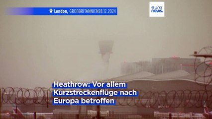Flugausfälle und Verspätungen wegen Nebel in Niederlanden, Großbritannien und Polen