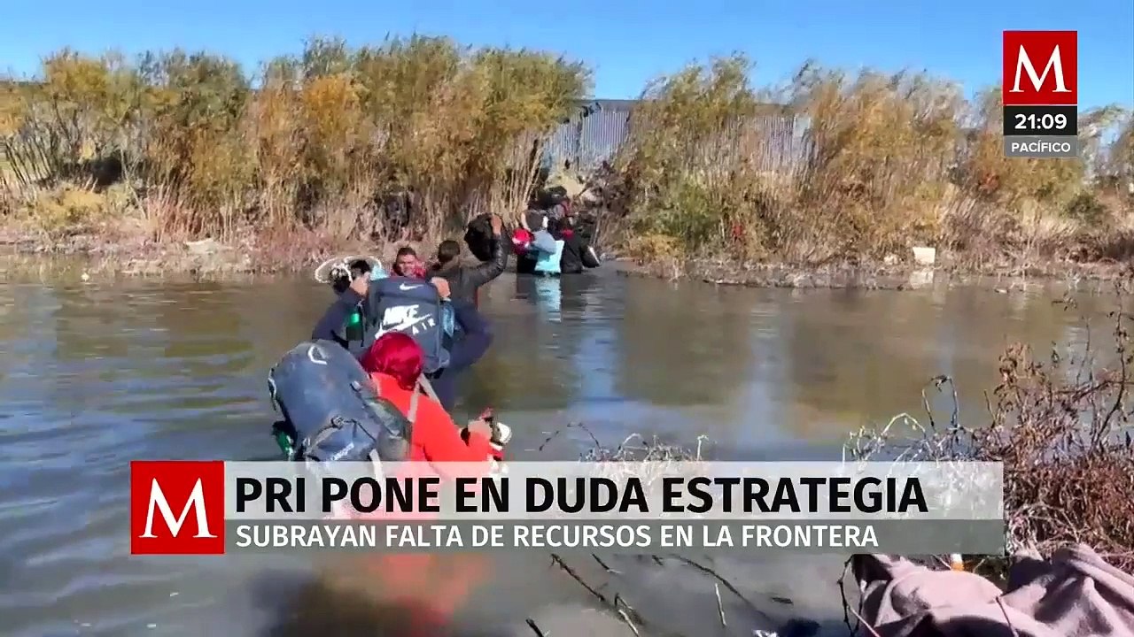 PRI critica plan del gobierno para crisis migratoria ante deportaciones masivas