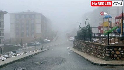 Elazığ'da Sis Etkisini Sürdürüyor