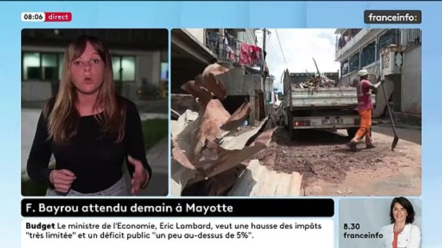 Le Premier ministre François Bayrou arrivera tôt demain matin à Mayotte pour une visite tournée vers des solutions concrètes pour les habitants de l’île dévastée par le cyclone Chido - Il sera accompagné de plusieurs ministres