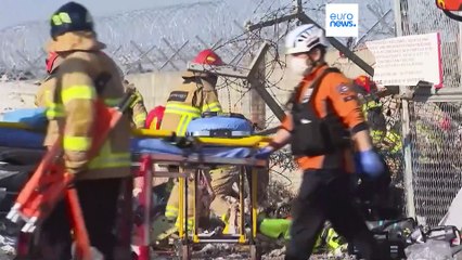 Only two survive after plane carrying 181 people crash lands in South Korea