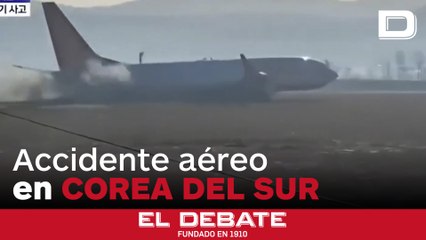 Al menos 151 muertos en un accidente aéreo en Corea del Sur