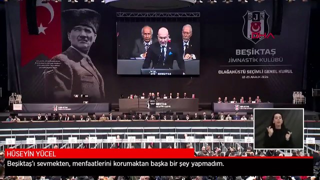 Hüseyin Yücel: Ben koltuk sevdalısı değilim, Beşiktaş sevdalısıyım