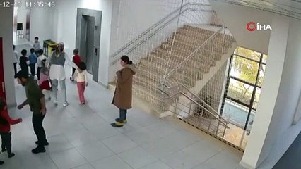 Osmaniye'de nefes kesen anlar! Müdürün müdahalesi öğrenciyi hayata döndürdü