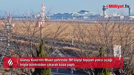 Güney Kore'de uçak faciası!