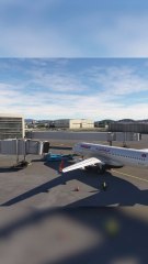 Passenger Boarding Bridge: Tunisair A320neo at Liverpool John Lennon Airport (LPL), United Kingdom #flights #fly #flightlovers #Canada #USA #Japan  #aviation #flying #FlyingLovers #aviationlovers