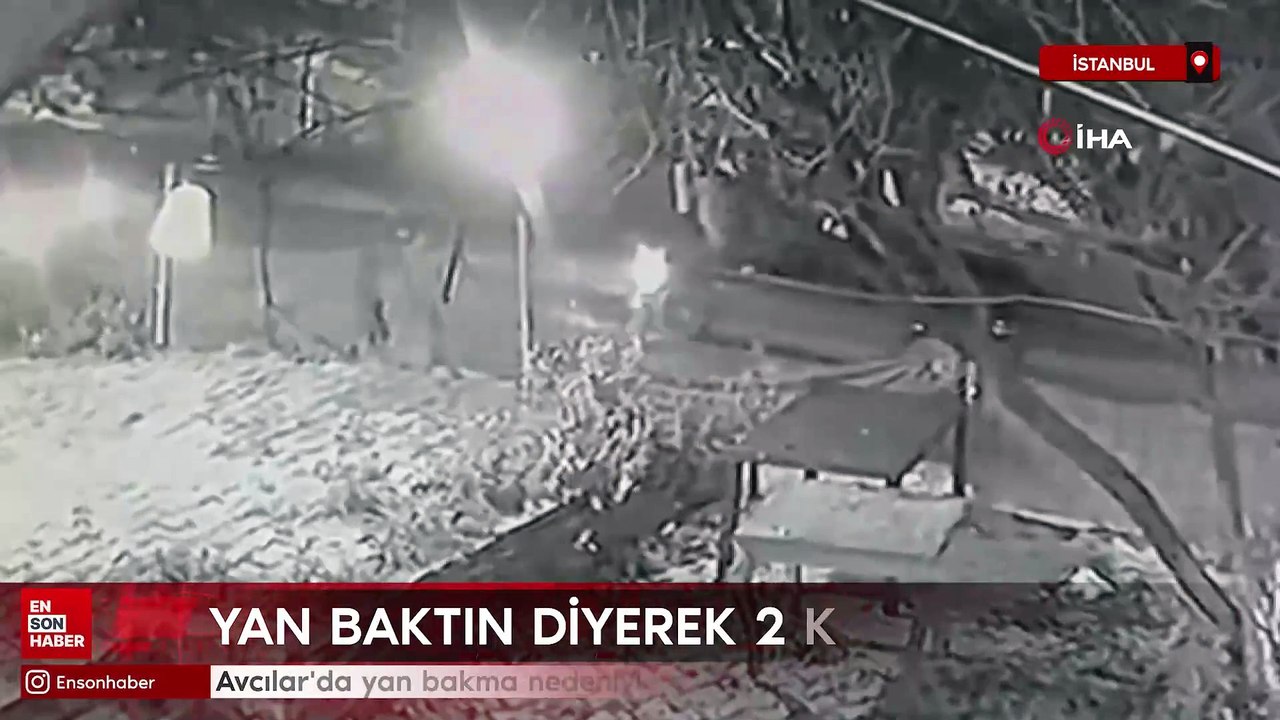 Avcılar'da yan baktın diyerek 2 kişiyi vurdu