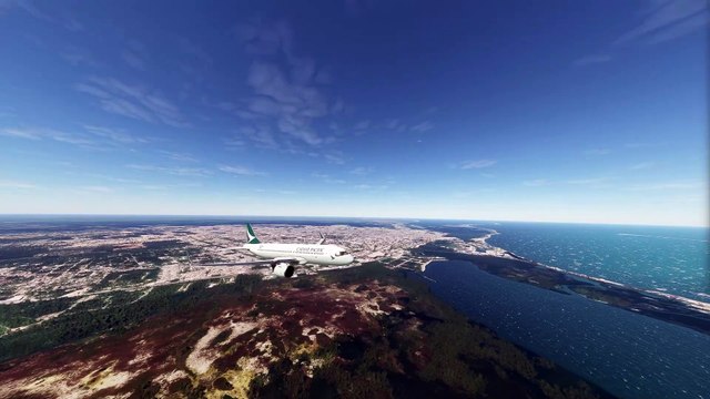 Smooth Departure: Cathay Pacific A320 at Cancun International Airport (CUN), Cancun, Mexico #flights #fly #flightlovers #Canada #USA #Japan #aviation #flying #FlyingLovers #aviationlovers