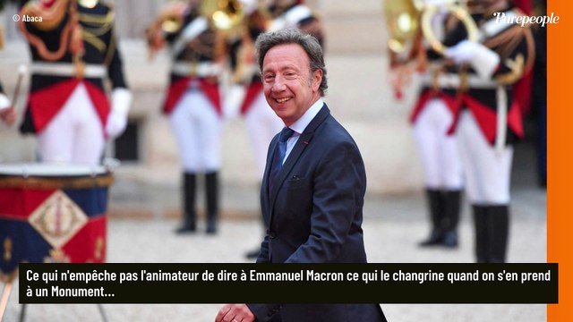 Stéphane Bern déplore un élément précis dans la reconstruction de Notre-Dame de Paris et s'en prend à Emmanuel Macron