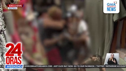 Lalaking nahuli umanong nagnakaw ng bag sa tindahan, kinuyog ng mga nagtitinda | 24 Oras Weekend